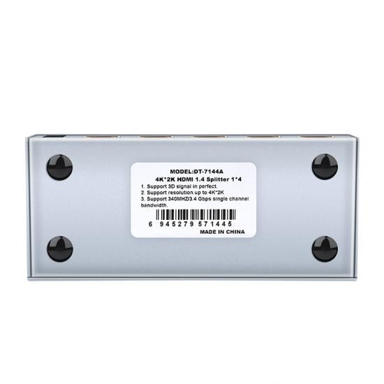 DTECH DT-7144A 4Kx2K HDMI SPLITTER 1x4 DTECH DT-7144A 4Kx2K HDMI SPLITTER 1x4